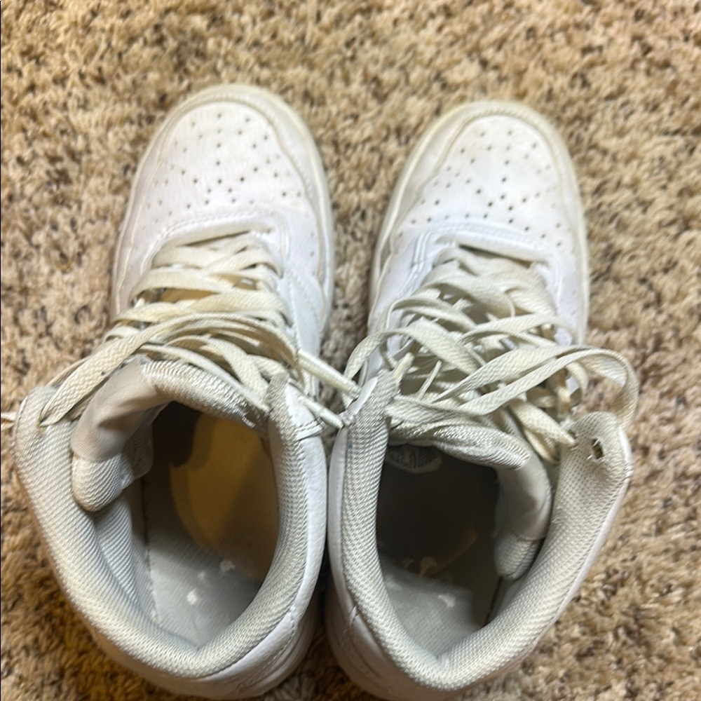 Nike white high tops size 7 men’s?